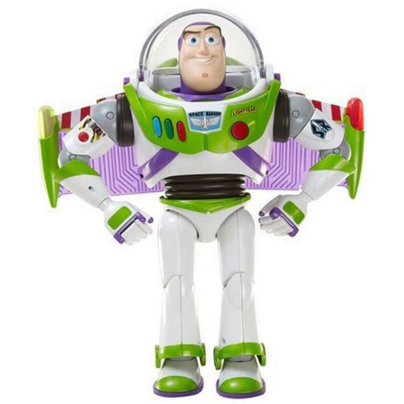 Disney Pixar Toy Story Buzz Lightyear Total Control Deluxe Figure BNIB 