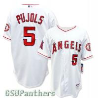   Pujols Authentic LA Anaheim Angels Home Jersey SZ 52 (2XL)  
