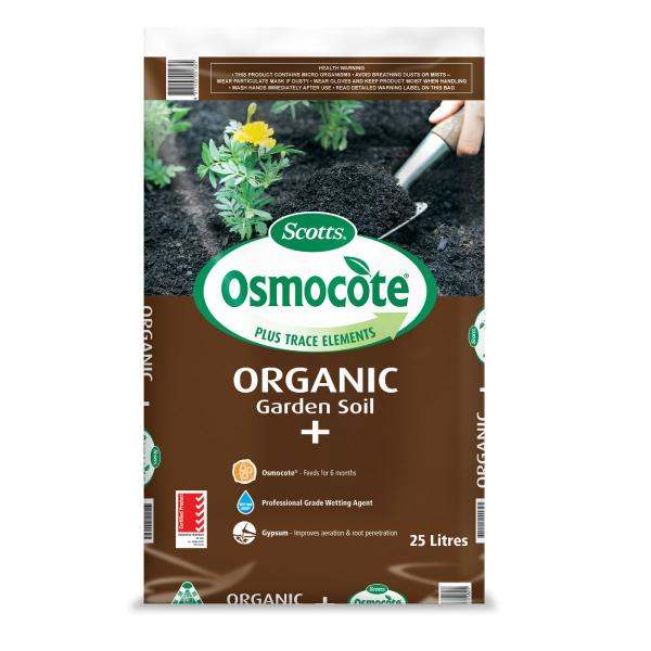 Osmocote 25l Organic Garden Soil, Organic Garden Soil
