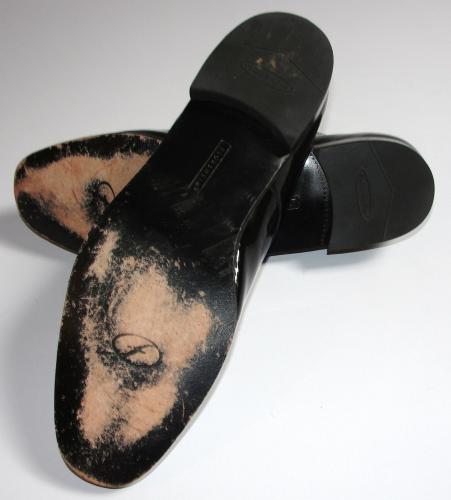 Florsheim Men's Oxford Dress Shoes Black Patent Leather 13 D Military Style