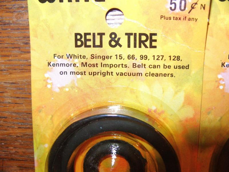 Vintage Sewing Machine Belt Bobbin Winder Tire Singer 15 66 99 127 128