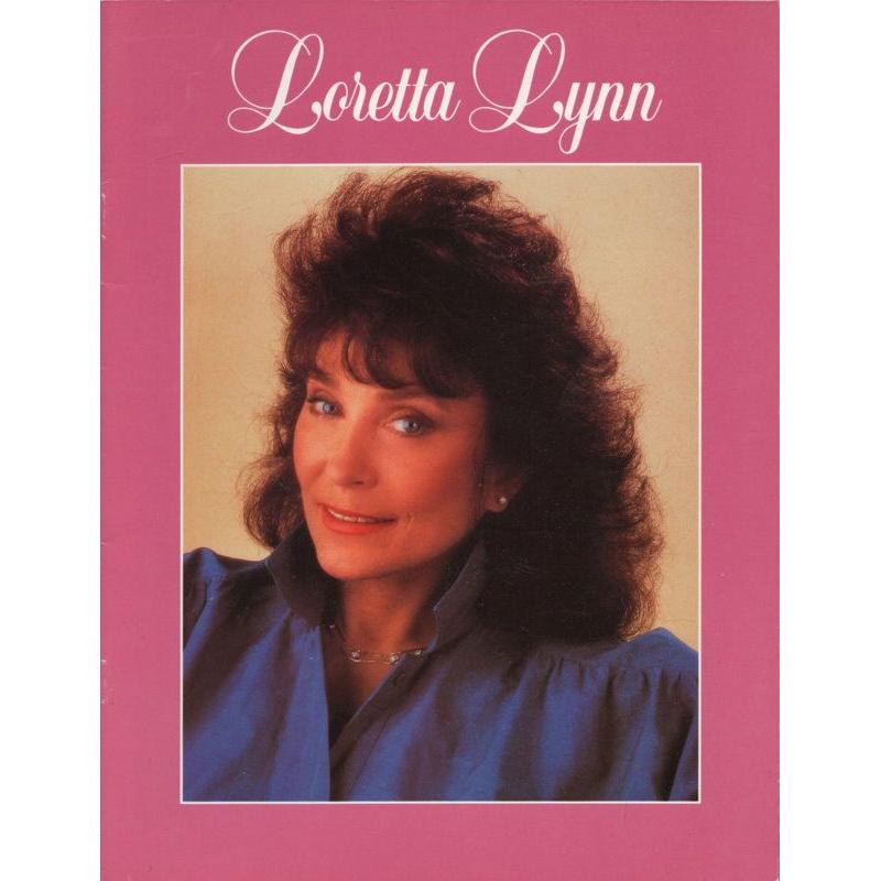 Country Music Program / Fan Book   Loretta Lynn   c1990s  