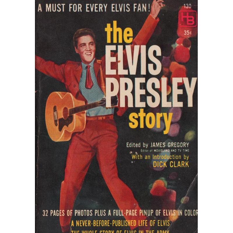The Elvis Presley Story James Gregory Vintage Paperback Hillman Books