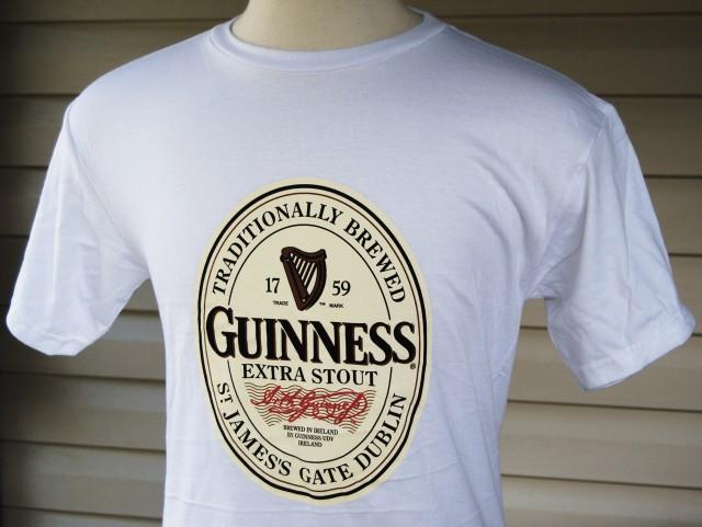 Guinness Extra Stout Irish Beer 1759 T Shirt Lg NEW  