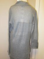 Eileen Fisher Square Neck Long Cardigan in Washed Mohair LUNA NWT $278