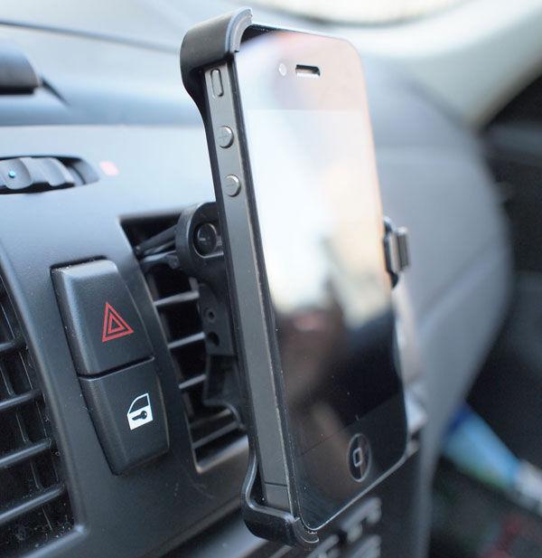 Custom Fit Air Vent Car Mount Holder for Apple iPhone 4
