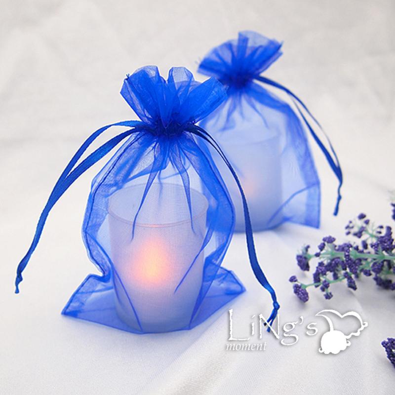 100 pieces Sheer Organza Wedding Party Favor Decoration Gift Candy Pouch Bags