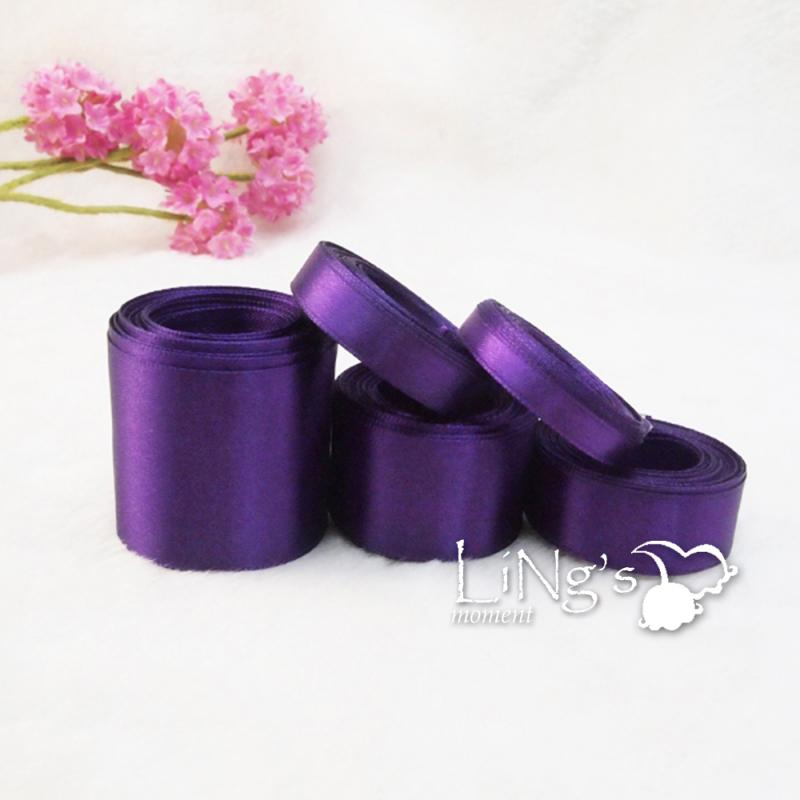 Purple Series Multiple Sizes Satin Ribbon Wedding Party Favor Decor Bow Gift