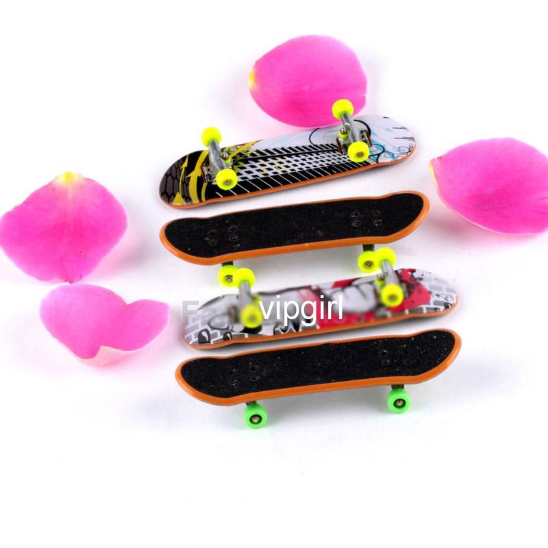 4 Pack Finger Board Tech Deck Truck Skateboard Toy Gift Boy Kids Children Party