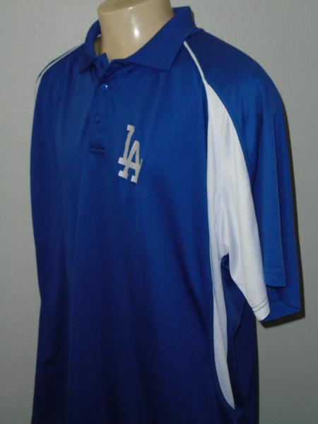 Los Angeles Dodgers Majestic Blue MLB Polo Shirt Men 4XT | eBay