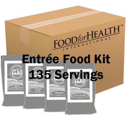 Survival Emergency Tasty Entrée Food Kit 135 Servings Limited Supplies