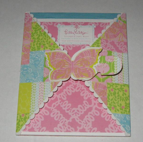 New Lilly Pulitzer Stickers Label Book Bees Knees Patch 200 Stickers Labels