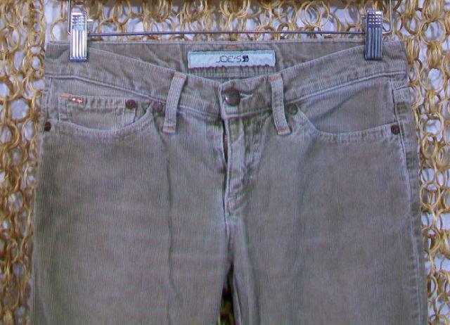 JOES Joes Jeans Womens Tan Brown Boot Cut CORDUROY Pants sz 25  