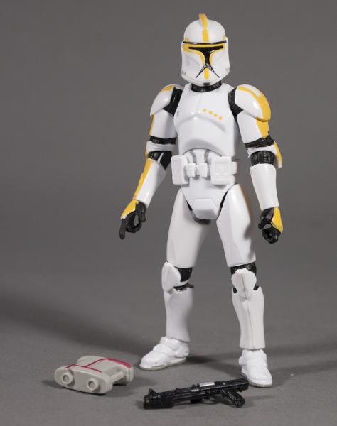 Clone Trooper Commander Ponds Battle of Geonosis Figure Toys R US Star War Loose