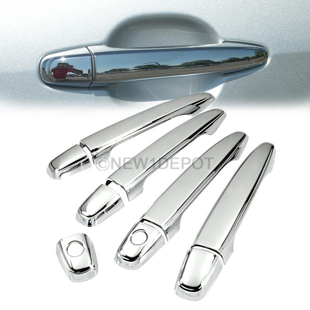 Triple Chrome Door Side Handle Cover Trim for Toyota Camry Lexus GX 470 2007 09