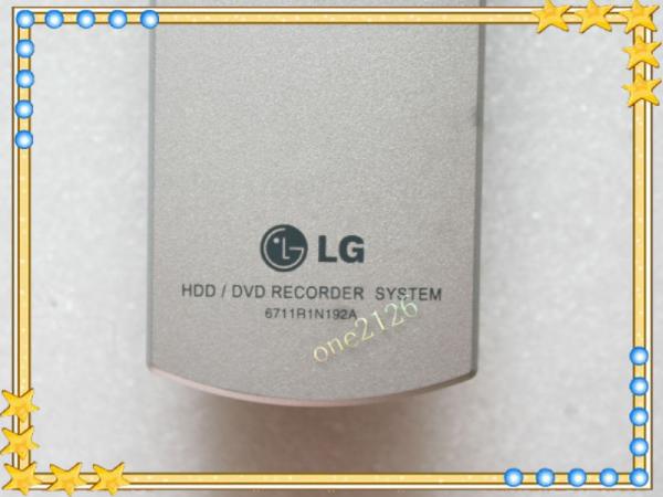 Originals LG HDD/DVD RECORDER SYSTEM 6711R1N192A Remote Control  
