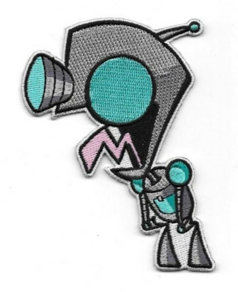 INVADER ZIM  IRON ON  PATCH BUY 2 WE SEND 3 Of These