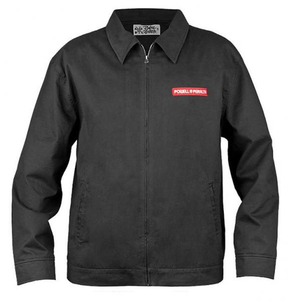 Powell Peralta WINGED RIPPER Gas Station Jacket BLK MED  