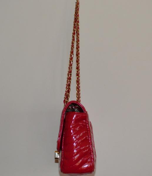 Kate Landry Women Red Purse Quilted Non Leather Shoulder Bag 111168