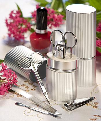 36 Silver Manicure Personal Grooming Set