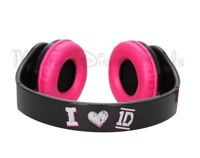 1D One Direction Band Stereo Hadphones Over Ear Harry Louis Zayn Liam Niall New