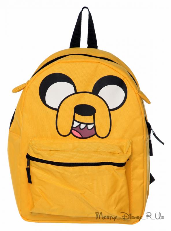 New Adventure Time Finn and Jake Cake Reversible Backpack Book Bag Tote 2 in 1