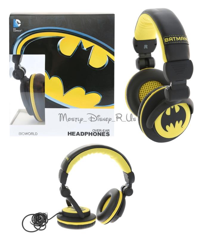 DC Comics Batman DJ Style Headphones Gift Set New Official Licensed