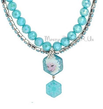 Disney Store Frozen Anna and Elsa Costume Jewelry Necklace ...
