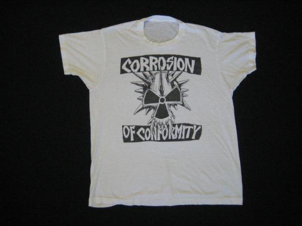 1983 CORROSION OF CONFORMITY vtg TOUR T SHIRT 80s coc  