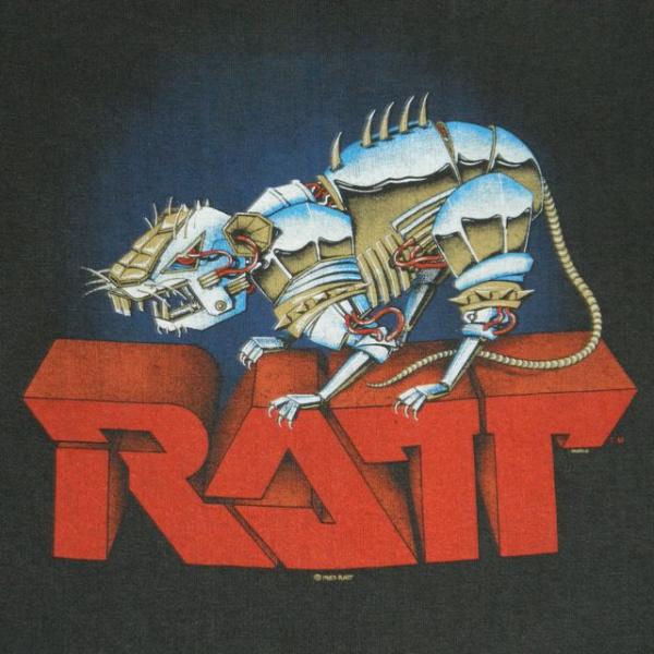 1984 RATT VTG TOUR SWEATSHIRT MUSCLE T SHIRT CONCERT OG  
