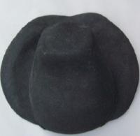 Fabulous 40s Black Vintage Hat Unique Heart Design HIGH Style  