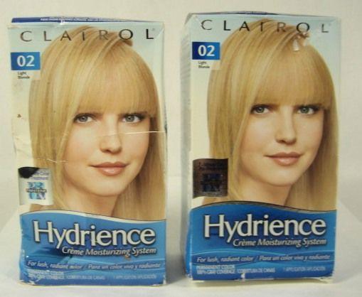 2 Clairol Hydrience Hair Color 02 Beach Beige Light Blonde Pantene Treatment