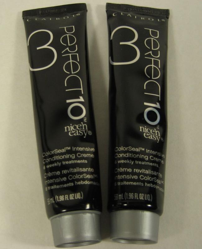 2 Clairol Perfect 10 Nice Easy Color Seal Intensive Conditioning Creme
