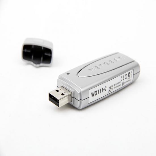 Netgear WG111 V2 USB WiFi Wireless Adapter Network for PC Desktop Laptop