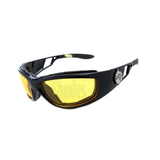 Chopper Wind Resistant Extreme Sports Sunglasses Motorcycle Riding Biker Glasses