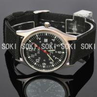 New SOKI Date Black Quartz Analog Mens Wrist Watch 032  