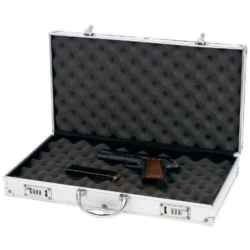 Pistol Handgun Gun Safari Foam Padded Hard New Combination Lock