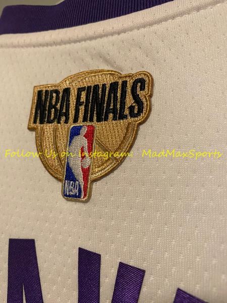 LEBRON JAMES LA Lakers Nike WISH White KOBE KB Patch NBA ...