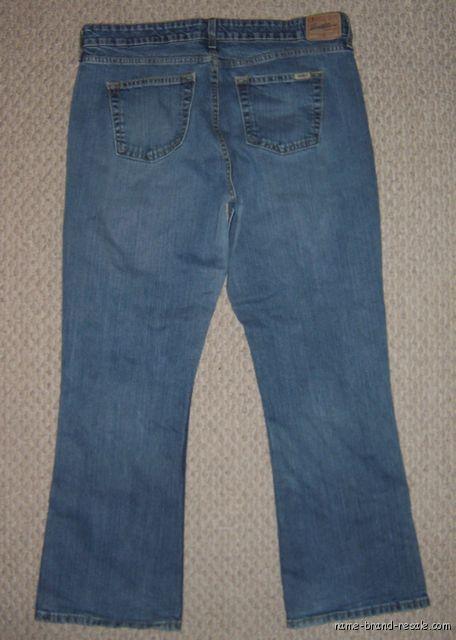 LEVI STRAUSS LOW RISE BOOTCUT STRETCH JEANS WOMENS 16 S  