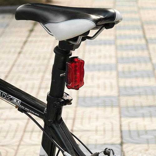 2013 New 5 LED Cycling Bicycle Bike Ultra Bright Rear Tail Light