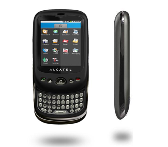 New Alcatel OT980A Android Unlocked QWERTY Black Touch WiFi 3G GSM Phone